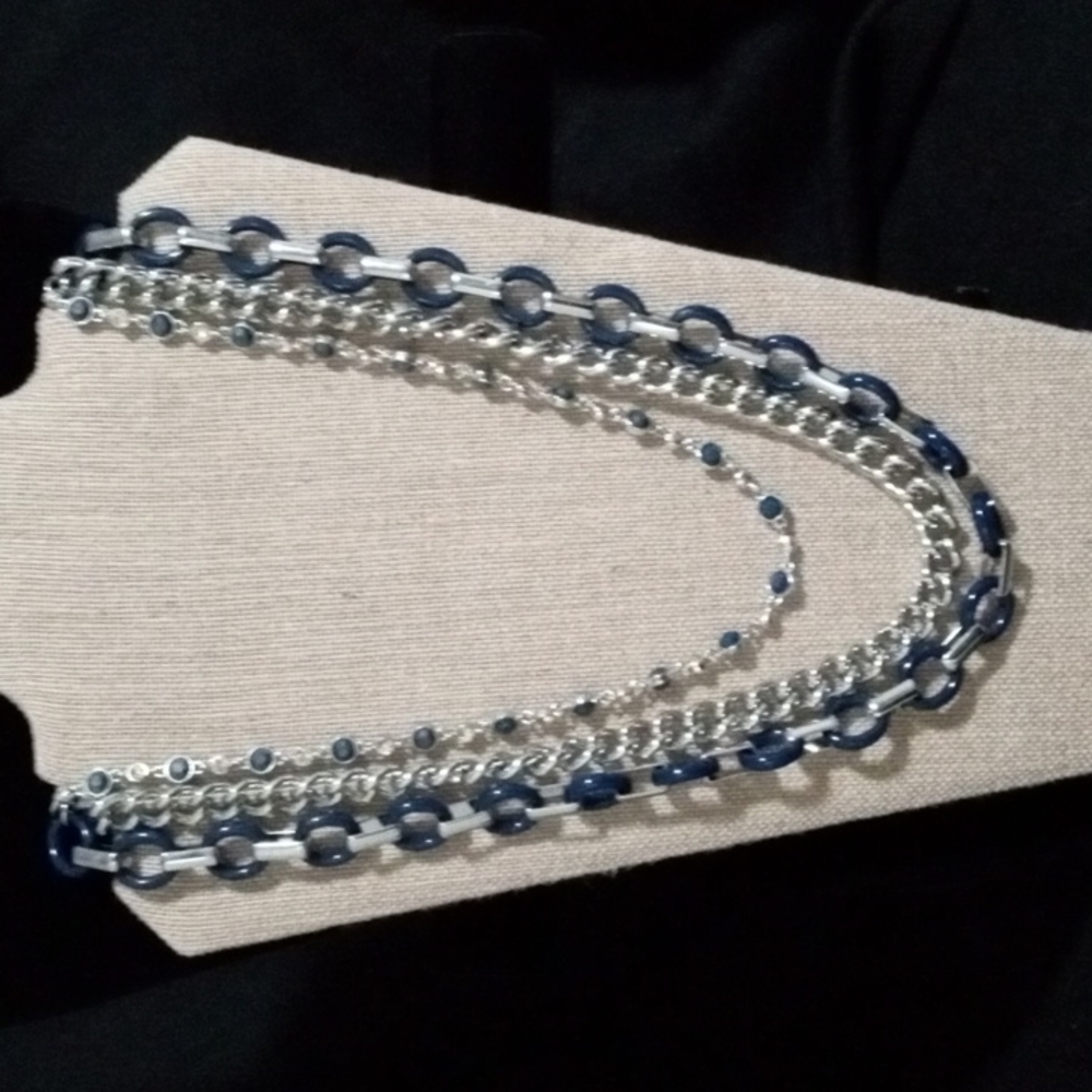 Wayfarer Necklace - Navy